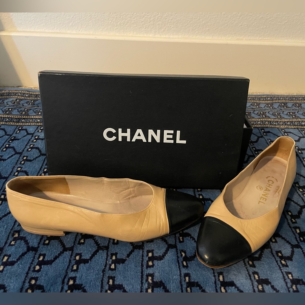 Vintage Chanel flats